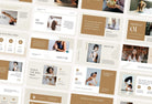 Ladystrategist 75 Page Wellness Course Creator & Webinar Deck - Fully Editable Canva Template instagram canva templates social media templates etsy free canva templates