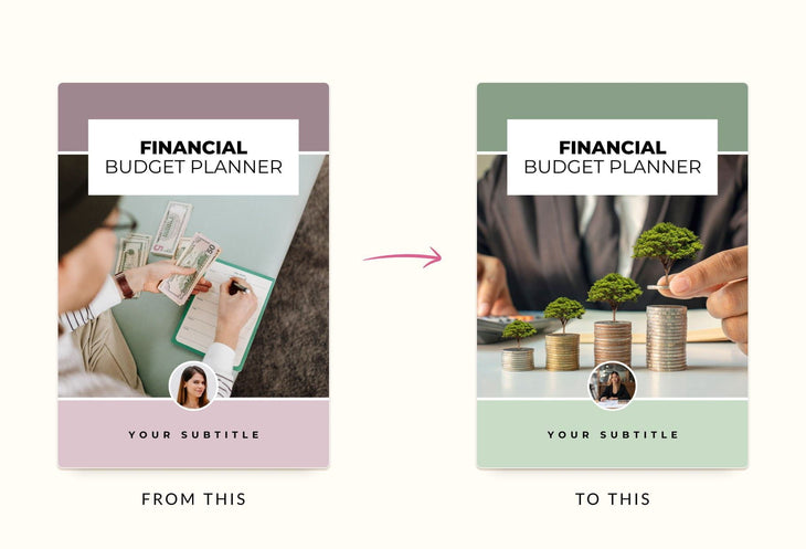 Ladystrategist Budget Planner Canva Template instagram canva templates social media templates etsy free canva templates