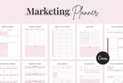 Ladystrategist Marketing Planner Canva Template instagram canva templates social media templates etsy free canva templates