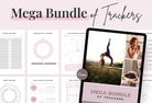 Ladystrategist Mega Bundle Of Trackers Canva Template instagram canva templates social media templates etsy free canva templates