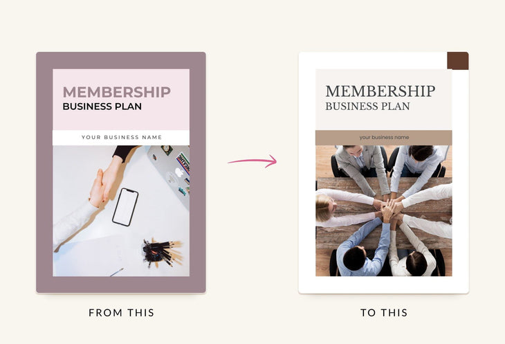 Ladystrategist Membership Business Planner A4 Canva Template instagram canva templates social media templates etsy free canva templates