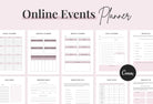 Ladystrategist Onlinw Events Planner Canva Template instagram canva templates social media templates etsy free canva templates