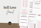 Ladystrategist Self Love Journal Planner Canva Template instagram canva templates social media templates etsy free canva templates