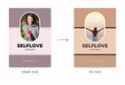 Ladystrategist Self Love Journal Planner Canva Template instagram canva templates social media templates etsy free canva templates