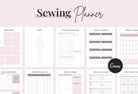 Ladystrategist Sewing Planner Canva Template instagram canva templates social media templates etsy free canva templates