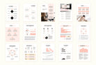 Ladystrategist 105 Page Lead Magnet Creator Kit Worksheet Ebook Workbook Checklist Editable Canva Template instagram canva templates social media templates etsy free canva templates