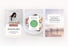 Ladystrategist 14 Modern Pinterest Templates for Bloggers and Coaches in All Industries - Editable Canva Template Pack 05 instagram canva templates social media templates etsy free canva templates