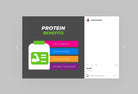 Ladystrategist 20 Fitness Infographics Instagram Posts Fully Editable Canva Templates V3 instagram canva templates social media templates etsy free canva templates