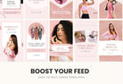 Ladystrategist 20 Rose Gold Instagram Reel Covers Canva Templates instagram canva templates social media templates etsy free canva templates