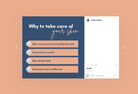 Ladystrategist 20 Skin Care Infographics Instagram Posts Fully Editable Canva Templates V2 instagram canva templates social media templates etsy free canva templates