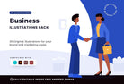 Ladystrategist 20 Unique Business Illustrations - Fully Editable in Canva instagram canva templates social media templates etsy free canva templates