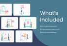 Ladystrategist 20 Unique E-Commerce Illustrations Fully Editable in Canva instagram canva templates social media templates etsy free canva templates