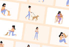 Ladystrategist 20 Unique Pet Illustrations - Fully Editable in Canva instagram canva templates social media templates etsy free canva templates