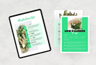 Ladystrategist 25 Page Nutrition Recipe Ebook Seafoam Editable Canva Templates instagram canva templates social media templates etsy free canva templates