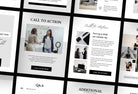 Ladystrategist 25 Page Service and Pricing Guide Editable Canva Template Soho Collection instagram canva templates social media templates etsy free canva templates