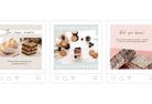 Ladystrategist 30 Bakery Instagram Post Canva Templates instagram canva templates social media templates etsy free canva templates
