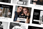 Ladystrategist 30 Black Friday Instagram Promo Posts Canva Templates instagram canva templates social media templates etsy free canva templates