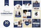 Ladystrategist 30 Business Consulting Instagram Post Canva Templates instagram canva templates social media templates etsy free canva templates