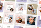 Ladystrategist 30 Candle Makers Instagram Post Canva Templates V2 instagram canva templates social media templates etsy free canva templates