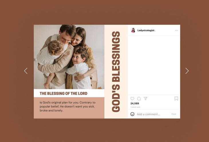 Ladystrategist 30 Christian Instagram Post Canva Templates instagram canva templates social media templates etsy free canva templates