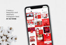 Ladystrategist 30 Christmas Instagram Post Canva Templates V4 instagram canva templates social media templates etsy free canva templates