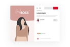 Ladystrategist 30+ Girl Boss Pins - Editable Canva Templates Pack 02 instagram canva templates social media templates etsy free canva templates