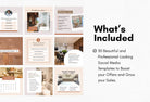 Ladystrategist 30 Interior Designer Instagram Post Canva Templates instagram canva templates social media templates etsy free canva templates