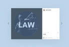 Ladystrategist 30 Law Instagram Post Canva Templates V3 instagram canva templates social media templates etsy free canva templates