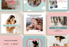 Ladystrategist 30 Mom and Baby Instagram Post Canva Templates instagram canva templates social media templates etsy free canva templates