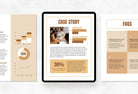 Ladystrategist 30-Page Coaching Program Package Canva Template Wheat Style instagram canva templates social media templates etsy free canva templates