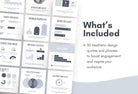 Ladystrategist 30 Real Estate Infographics - Instagram Post Canva Templates instagram canva templates social media templates etsy free canva templates