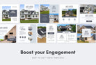 Ladystrategist 30 Real Estate Just Listed - Instagram Post Canva Templates instagram canva templates social media templates etsy free canva templates