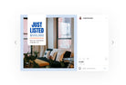 Ladystrategist 30 Real Estate Just Listed Instagram Post Canva Templates V2 instagram canva templates social media templates etsy free canva templates