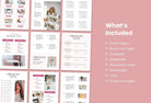 Ladystrategist 95 Page Lead Magnet Creator Kit - Worksheet, Ebook, Workbook, Checklist - Editable Canva Template instagram canva templates social media templates etsy free canva templates