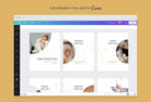 Ladystrategist Addison Educational 6-Page Carousel Canva Template instagram canva templates social media templates etsy free canva templates