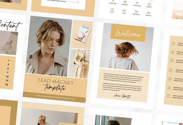 Ladystrategist Ava Lead Magnet Editable Canva Template instagram canva templates social media templates etsy free canva templates