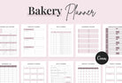 Ladystrategist Bakery Planner Canva Template instagram canva templates social media templates etsy free canva templates