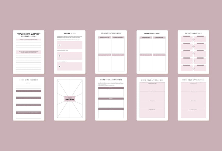 Ladystrategist Being an Introvert Planner Canva Template A4 Size instagram canva templates social media templates etsy free canva templates