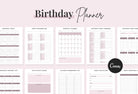 Ladystrategist Birthday Planner Canva Template instagram canva templates social media templates etsy free canva templates
