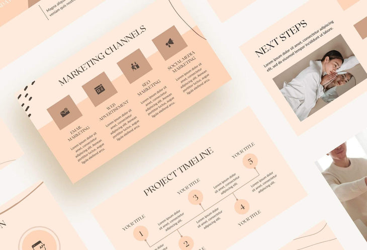 Ladystrategist Business Plan Presentation Amber Collection instagram canva templates social media templates etsy free canva templates
