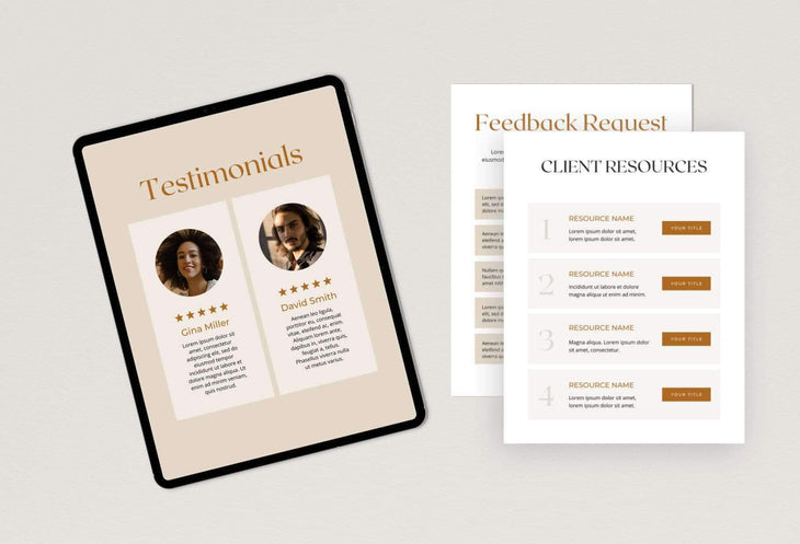 Ladystrategist Client Goodbye Packet Canva Template instagram canva templates social media templates etsy free canva templates