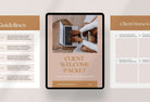 Ladystrategist Client Welcome Packet Canva Template instagram canva templates social media templates etsy free canva templates