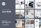 Ladystrategist Copy of 30 Real Estate Just Sold - Instagram Post Canva Templates instagram canva templates social media templates etsy free canva templates