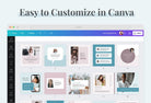 Ladystrategist Customer Testimonial Social Media Templates for CANVA instagram canva templates social media templates etsy free canva templates