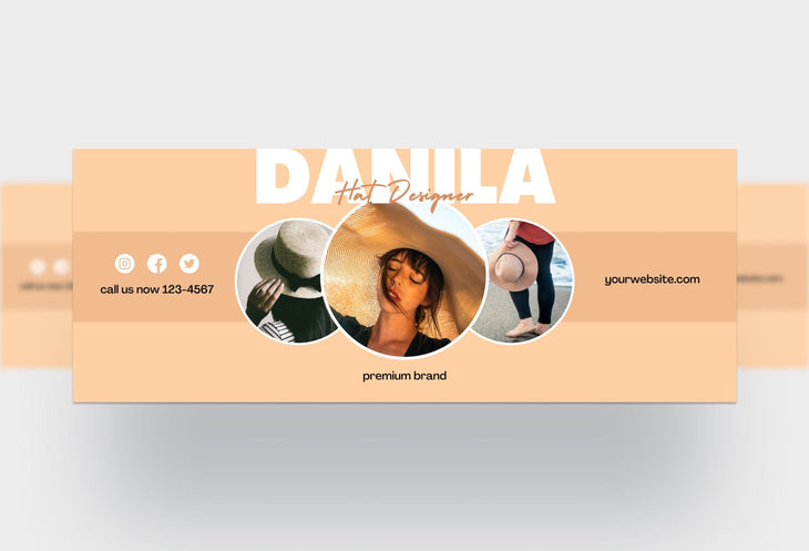 Ladystrategist Danila Facebook Cover Canva Template instagram canva templates social media templates etsy free canva templates