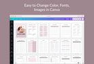 Ladystrategist Easter Planner Canva Template instagram canva templates social media templates etsy free canva templates