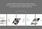 Ladystrategist Elena Financial 6-Page Carousel Canva Template instagram canva templates social media templates etsy free canva templates