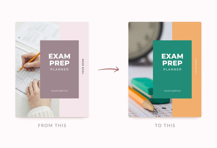 Ladystrategist Exam Preparation Planner Canva Template A4 Size instagram canva templates social media templates etsy free canva templates