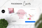 Ladystrategist Ezra Facebook Cover Canva Template instagram canva templates social media templates etsy free canva templates