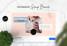 Ladystrategist Facebook Group Banner Peach Canva Templates instagram canva templates social media templates etsy free canva templates